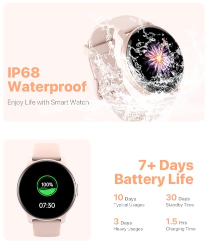 Versatile Fitness Smartwatch for Calls & Health Tracking