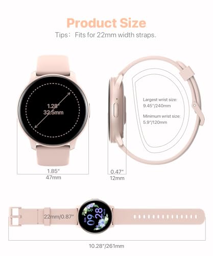 Versatile Fitness Smartwatch for Calls & Health Tracking