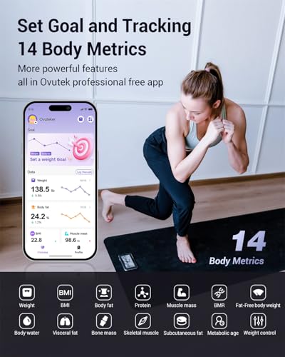 Ovutek Smart Scale: Body Composition & Fitness Sync