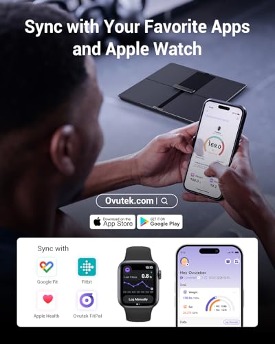 Ovutek Smart Scale: Body Composition & Fitness Sync