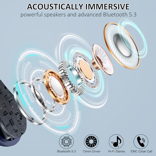 Bluetooth Sports Earbuds with Noise Cancelling Mic
