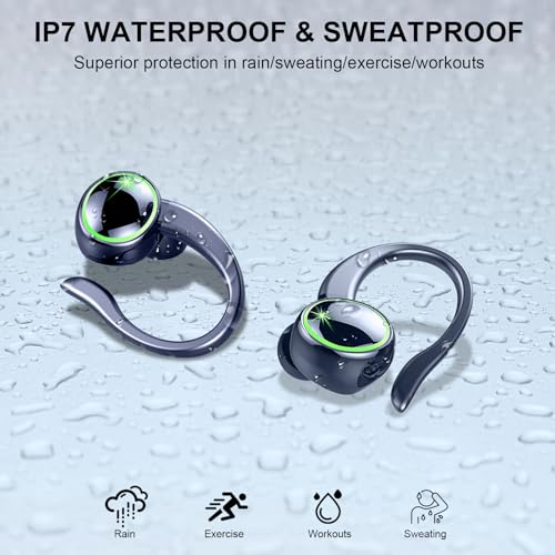 Bluetooth Sports Earbuds with Noise Cancelling Mic