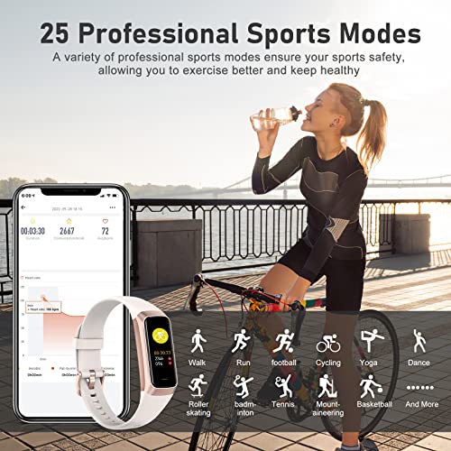 Fitness Tracker with Heart Rate and Sleep Monitor