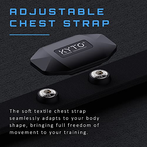 KYTO Chest Strap Heart Rate Monitor for Sports