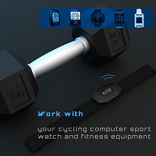 KYTO Chest Strap Heart Rate Monitor for Sports