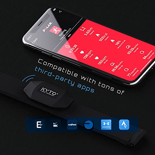 KYTO Chest Strap Heart Rate Monitor for Sports