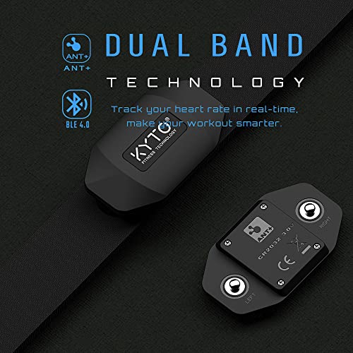 KYTO Chest Strap Heart Rate Monitor for Sports