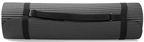 BalanceFrom 7-Piece Yoga Set - Gray, 1/2"-Thick Mat