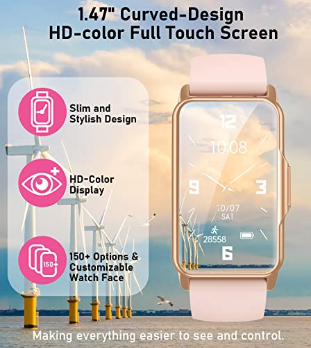 Smart Watch Fitness Tracker with Health Monitoring, 115 Sports Modes