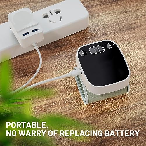 Rechargeable Wrist Blood Pressure Monitor with LED Display