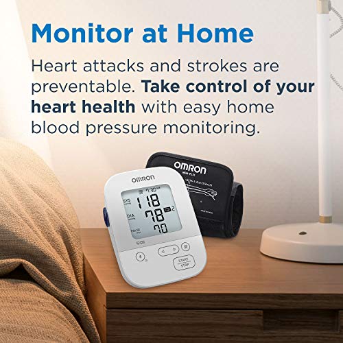 OMRON Silver Bluetooth Blood Pressure Monitor with Storage