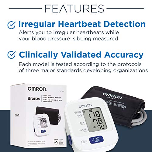 OMRON Bronze Blood Pressure Monitor, Upper Arm Cuff