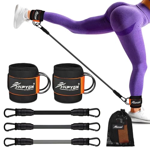 Ankle Resistance Bands for Leg and Glute Training