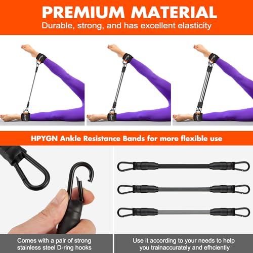 Ankle Resistance Bands for Leg and Glute Training