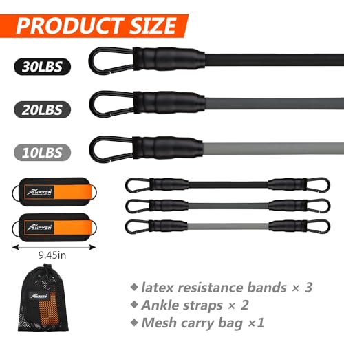 Ankle Resistance Bands for Leg and Glute Training