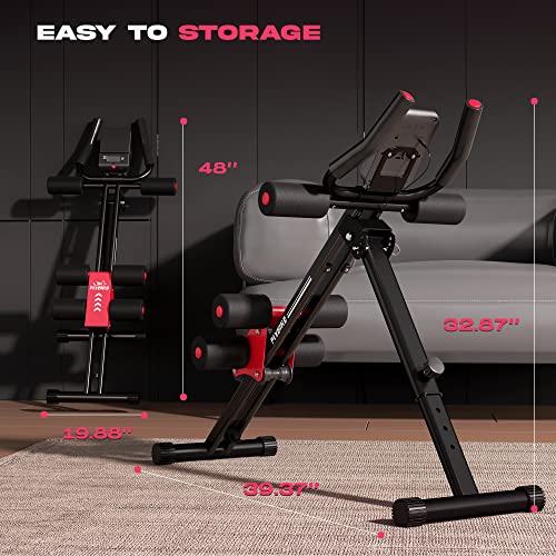 Adjustable Home Gym Ab Machine for Full Body Workout