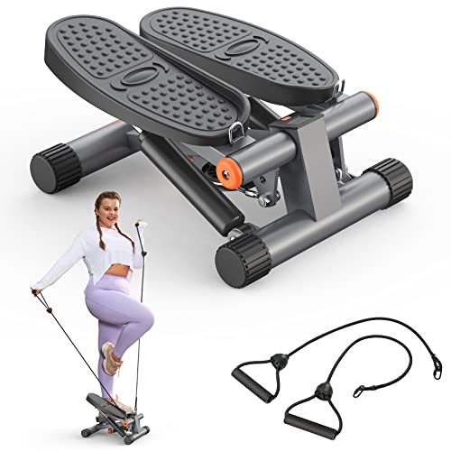 Niceday Stair Stepper with Resistance Bands, LCD Monitor