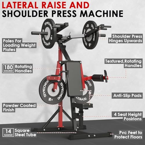 Syedee Deltoid & Shoulder Press Machine for Home Gym