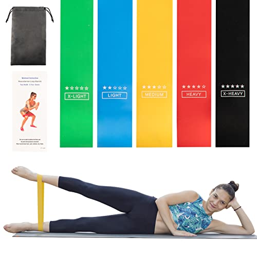 LDJRCP Resistance Exercise Bands Set with Carry Bag