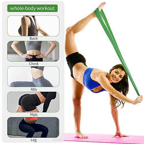 LDJRCP Resistance Exercise Bands Set with Carry Bag