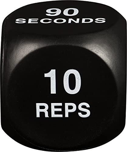Exercise Dice - Fitness Gear for Home Gym - White