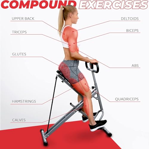 Squat Assist Row-N-Ride™ Trainer for Glutes Workout