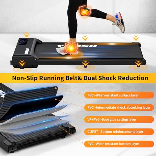 Portable Under Desk Treadmill for Home and Office
