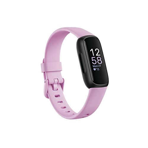 Fitbit Inspire 3 Health & Fitness Tracker - Lilac/Black