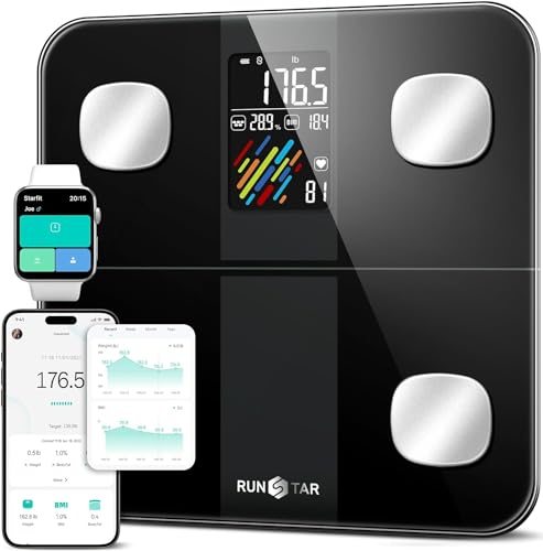 Runstar Smart Scale with High Accuracy and Large Display
