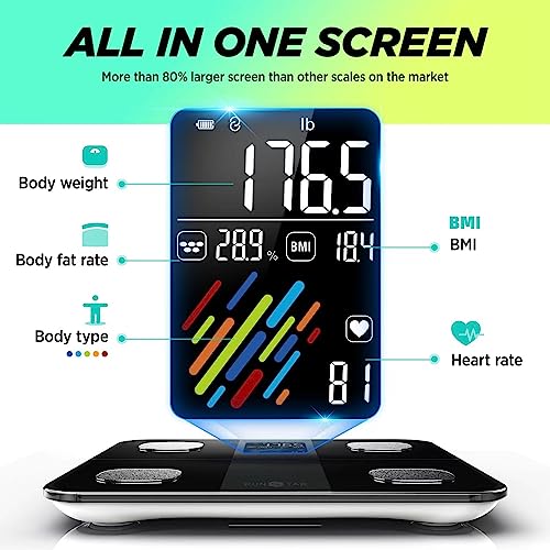 Runstar Smart Scale with High Accuracy and Large Display
