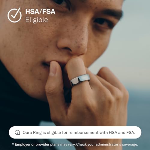 Oura Ring Gen3 Horizon - Silver - Size 6