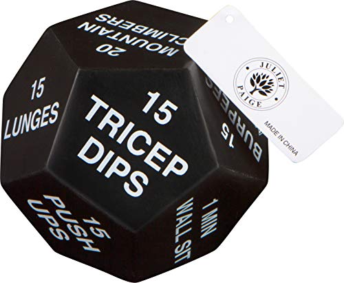 Juliet Paige Exercise Dice - Home Gym Workout Gear