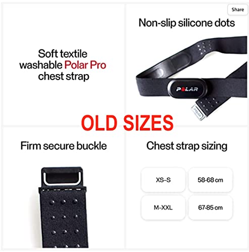 Polar H10 Waterproof Heart Rate Monitor: ANT+, Bluetooth