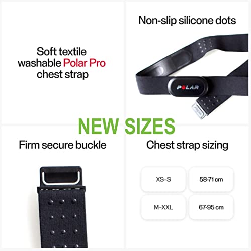 Polar H10 Waterproof Heart Rate Monitor: ANT+, Bluetooth