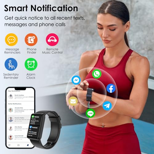 Touch Screen Fitness Tracker for Active Men and Women
