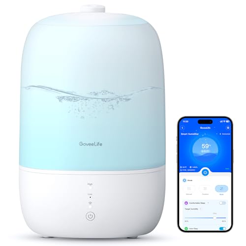 GoveeLife Smart 3L Top Fill Cool Mist Humidifier