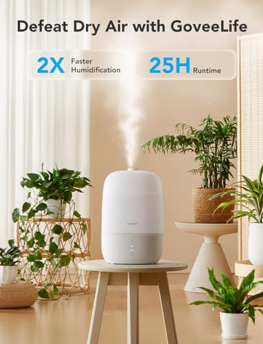 GoveeLife Smart 3L Top Fill Cool Mist Humidifier