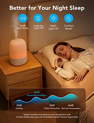 GoveeLife Smart 3L Top Fill Cool Mist Humidifier