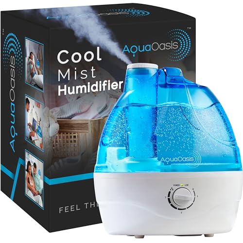 AquaOasis® Cool Mist Humidifier for Bedroom & Large Room