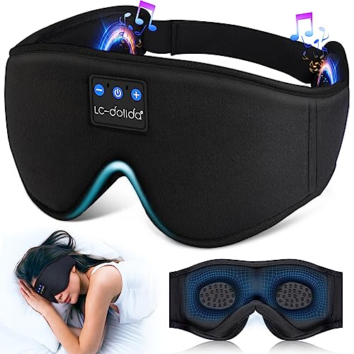 LC-dolida Sleep Headphones with Bluetooth for Side Sleepers
