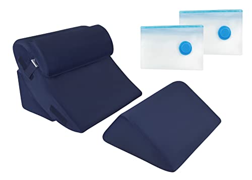 Orthopedic Bed Wedge Pillow Set - Adjustable Support