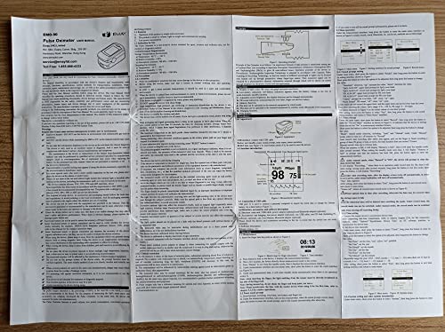 Bluetooth Pulse Oximeter for Overnight SpO2 Tracking with App