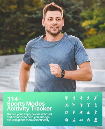 Smartwatch with Calling, Heart Rate, Blood Pressure Monitor