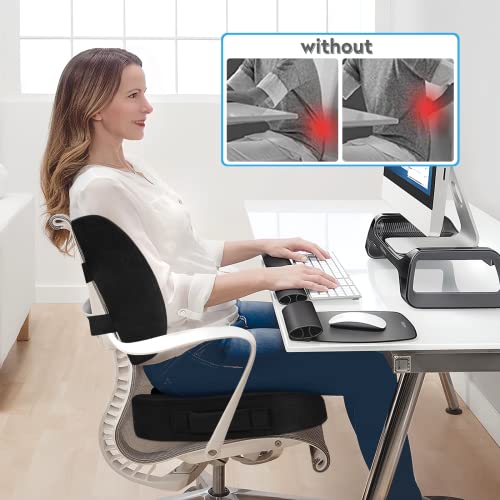 Memory Foam Seat Cushion for Office Chair & Car