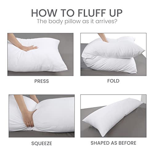 Utopia Bedding Full Body Pillow, 20 x 54