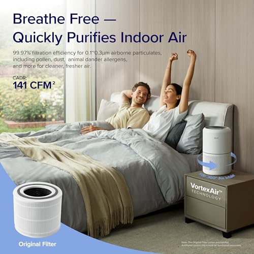 LEVOIT Core300-P Air Purifier for Home Allergies