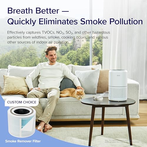 LEVOIT Core300-P Air Purifier for Home Allergies