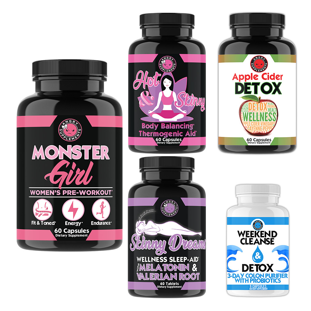 Angry Supplements Women's Weight Loss Combo