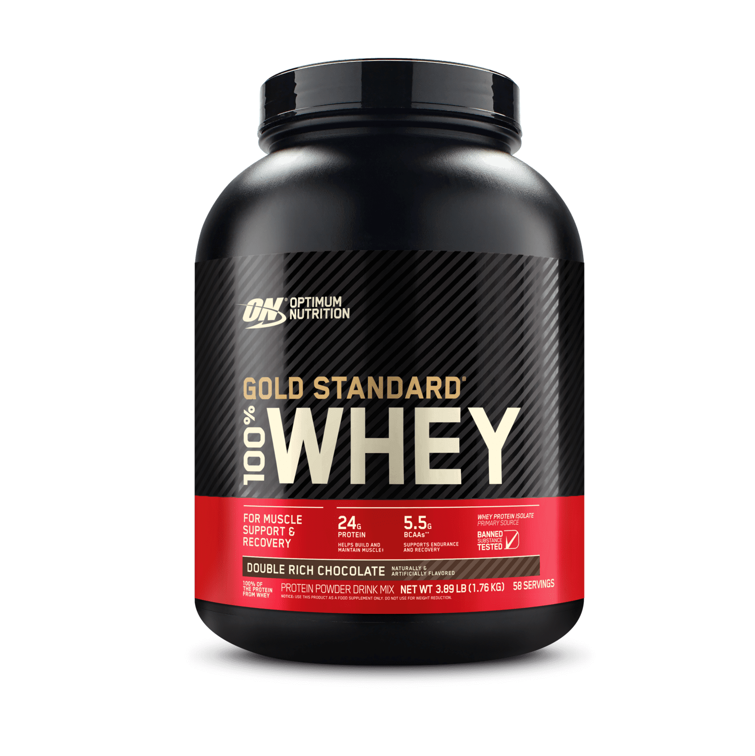 Double Rich Chocolate Whey Protein, 58 Servings