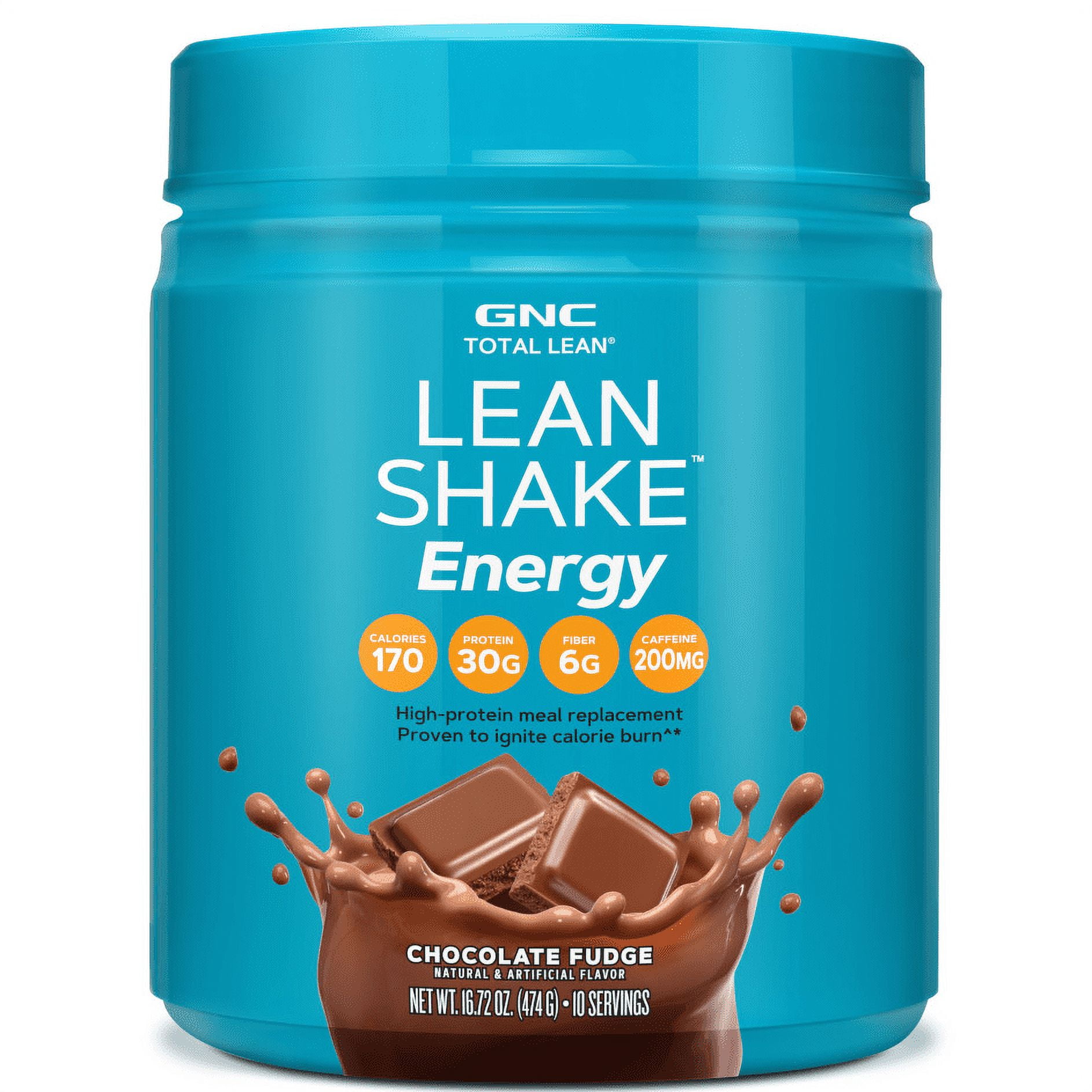 Chocolate High Protein Lean Shake + Energy 1.67 lbs